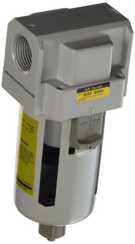 PneumaticPlus SAF4000M-N06B Compressed Air Particulate Filter 3/4&#034; NPT Manual...