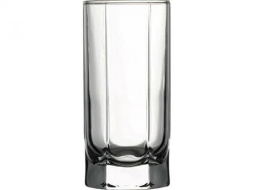 Pasabahce 14.75 oz Long Drink Glass, Highball Iced Beverage Glass, Set of 6