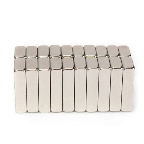 20pcs N50 20x10x5mm Strong Block NdFeb Magnets Rare Earth Neodymium Magnets