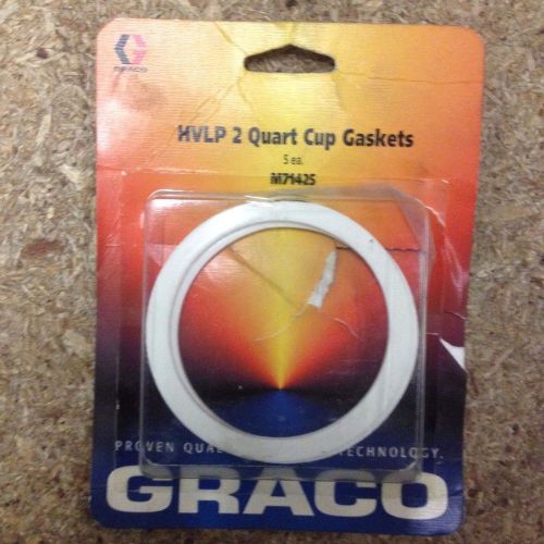 Graco HVLP 2 Quart Cup Gaskets 2Pk M71425
