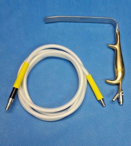 ASSI ABR13426, Breast Retractor &amp; Lumitex 005011 Fiber Optic Cable, Surgical