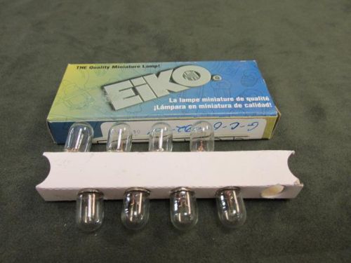 Lot of (8) NEW Eiko 1829 Miniature Bayonet Base Lamps Light Bulbs 28V 70mA