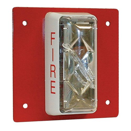Edwards systems cs405-7a-t, 24 vdc red fire strobe, new, free shipping, $1d$ for sale