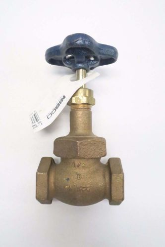 New nibco t-235-y 150swp 300cwp 1/2 in npt bronze threaded globe valve d546541 for sale