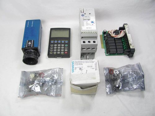 Lot of 7 items, plc grab bag, allen bradley, siemens, and others, parts, repair for sale