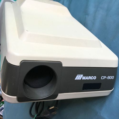 MARCO CP-600 AUTOCHART PROJECTOR, NO REMOTE