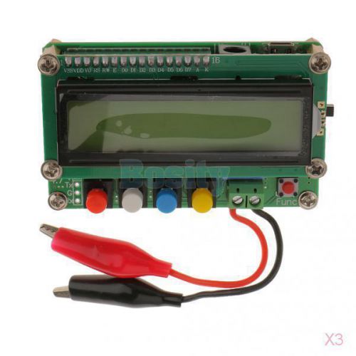 3x LC100-A Digital LCD Hi-Precision Inductance Capacitance L/C Meter Capacitor