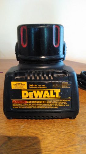 DeWalt DW9116 7.2-18V Nicd 1 Hour Battery Charger