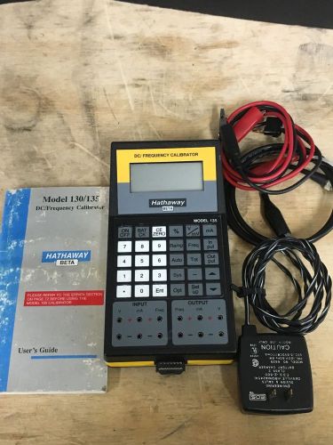 Hathaway beta dc/frequency calibrator model 135 for sale