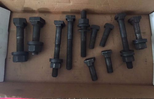 Lot of Milling Mill Hold Down Rods Studs T Nuts