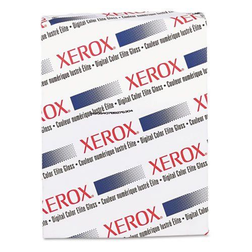 Xerox 3R11458 Digital Color elite Gloss Cover Stock 80 lb 8  x 11 White 250 S...