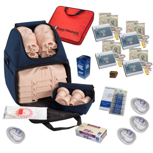 Cpr training kit w prestan ultralite manikins, wnl aed trainers, &amp; more by mcr m for sale