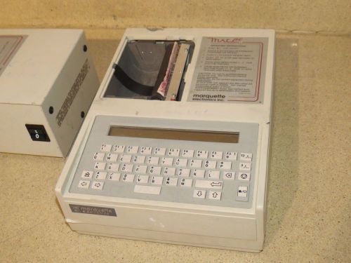 MARQUETTE ELECTRONICS INC EKG SYSTEM  AND POWER SOURCE MAC PM-3