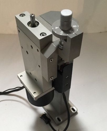 PRECISION Z AXIS STAGE WITH ADJUSTABLE POSITIONING SENSOR
