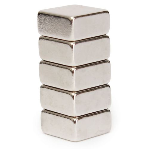 5pcs N52 10x10x5mm  Block Magnets Rare Earth Neodymium Magnets