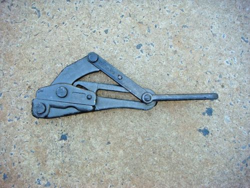 Vintage M. Klein &amp; Sons 1628-5 8000 Max .55-.16 Cable Puller Tool Fence Puller