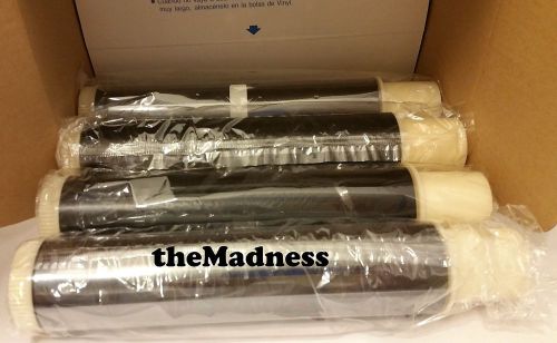 Lot 4 New Rolls Genuine Canon Thermal Transfer Ribbon Black Fax610/620/630