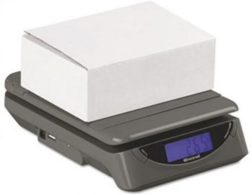 Brecknell 25-pound electronic postal shipping scale, gray (sbwps25) for sale