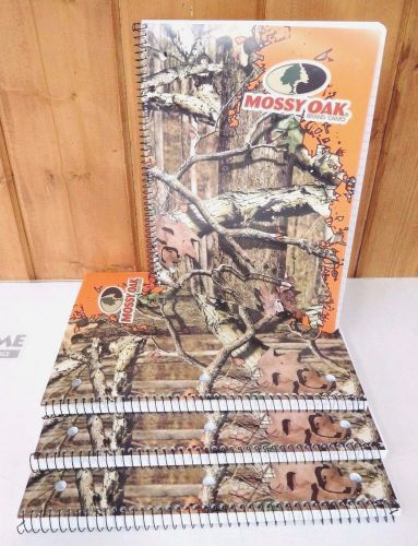 Spiral Notebooks ~ Mossy Oak Camo ~ College Ruled 80 Sheets Each ~ New