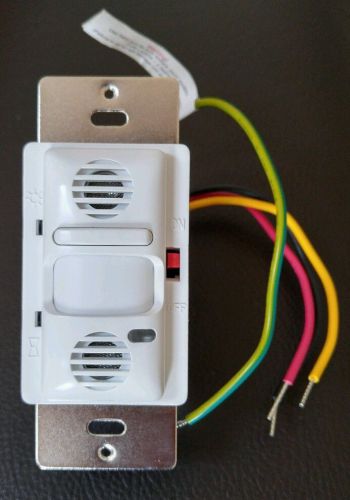 Hubbell / Mytech LightHawk LH-MT-HL-W Passive Infrared Ultrasonic Wall Switch