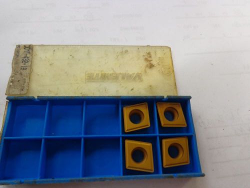 4 VALENITE CARBIDE INSERTS CCMT-432-1A V1N STK2015