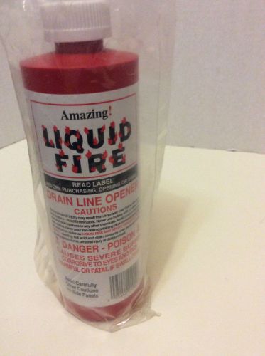Liquid Fire Drain Opener
