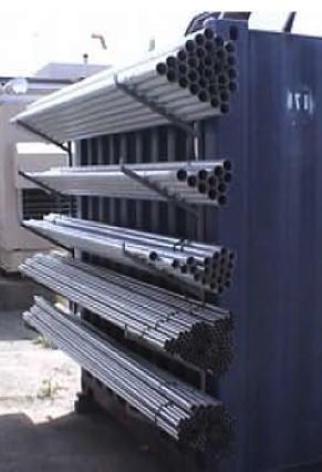 Cargo container shelving brackets / pipe racks  sold in pairs  ez installation for sale