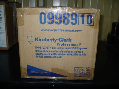 Kimberly-Clark 09989 In-Sight Roll Control Center Pull Dispenser, New