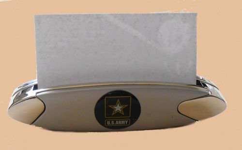 U.S. Army Desktop Business Card Holder