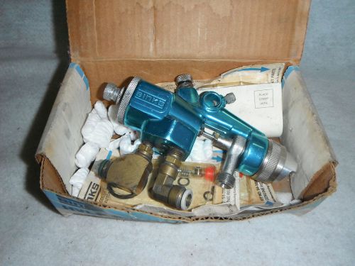 Binks BBR Mach 1 HVLP Automatic Spray Gun Used w/extras (1519)