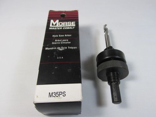 Morse Master Cobalt M35PS 3/8 hole saw arbor