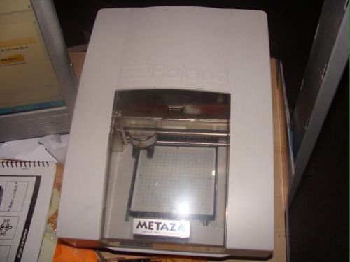 Roland Metaza MPX-70 Impact Printer With Blanks