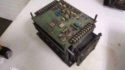 Sharnoa electronics servo drive, se dc drivr, type 80, 15a, se-117-1a, used for sale