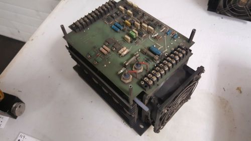 Sharnoa Electronics Servo Drive, SE DC Drivr, Type 80, 15A, SE-117-1A, Used