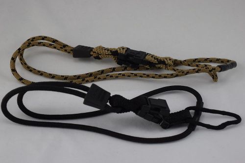 Lot 2 EK Cord Lanyards Detachable Clip Ring Cord Loop ID Badge Worksite