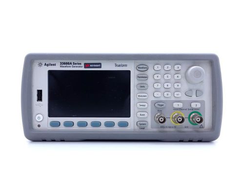 Keysight Used 33622A 33600A Series Waveform Generator, 120 MHz, 2 Ch. ( Agilent)