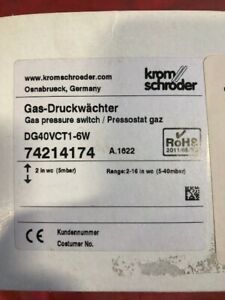 KS74214174 Honeywell Krom Schroder Gas Pressure Switch