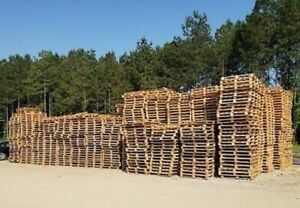 used wood pallets 50 Pcs 40&#034;X48&#034; Good Condition