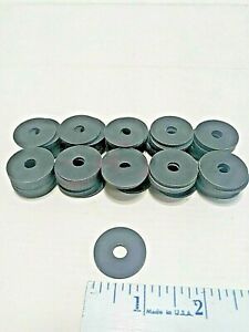 NEOPRENE RUBBER WASHERS   1&#034;OD X 1/4&#034; ID x 1/16  100 PCS