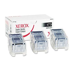 Xerox Finisher Staples for Xerox 7760/4150, Three Cartridges, 15,000 Staples/Pac