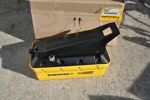 ENERPAC PATG-1102N TURBOII HYDRAULIC PUMP 3WAY VALVE TREADLE PARKER 82C-0AP USA