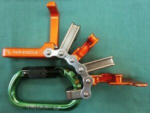 ROCK EXOTICA UNICENDER 18243S0002 Arborist Rope Grab with NOTCH CARABINER 36677
