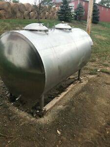 Bulk Milk Tank 600 gallon Stainless Steel Universal