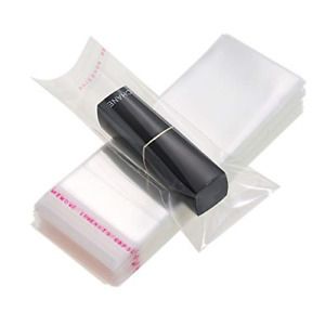 200 Pcs 2&#034; x 4&#034; Small Thick 1.6 Mil Clear Resealable Cello Self Seal Cellophane