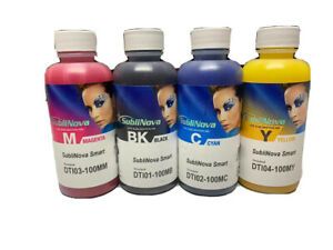 4 color Set - 100ml each Inktec Sublimation Ink-SubliNova Smart