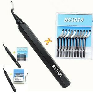 Set Deburring Tool Blade Remove Hand Equipment RB1000 High Speed steel Durable