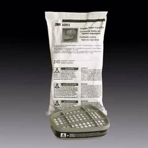 3M 6001 Cartridges &amp; Filters organic vapor cartridge 2/pk