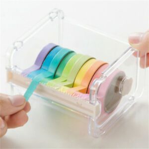 Desktop Tape Dispenser Tape Cutter Tape Dispenser Roll Tape Holder Fad ^dm