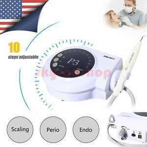 SKYSEA Dental Ultrasonic Scaler w/ Handpiece 5*tips fit DTE Satelec USA QL#B