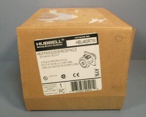 HUBBELL Pin and Sleeve Electrical Receptacle 60A, 480V HBL460R7W